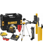 DEWALT LASER KRZYŻOWY 360 DCE089D1R TYCZKA STATYW