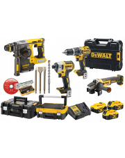 DEWALT ZESTAW DCD796 DCG405 DCH273 DCF887 +AKCESOR