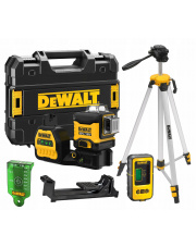 DEWALT LASER 360° DCE089NG18 + DETEKTOR + STATYW DEWALT