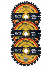 DEWALT TARCZA DO DREWNA 3SZT 165X20MM DT10397