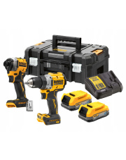 DEWALT ZESTAW DCD800+DCF850 POWERSTACK DCK2051E2T