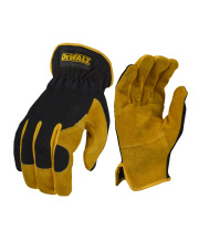 DEWALT RĘKAWICE SKÓRZANE PREMIUM, SKÓRA BYDLĘCA, WZMOCNIONE ROZM. L DPG216L