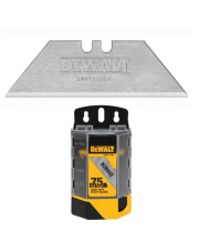 DEWALT HARTOWANE OSTRZE DO NOŻA DŁUGIE TRAPEZOWE 75 SZTUK DWHT11004-7