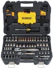 DEWALT ZESTAW NARZĘDZI DLA MECHANIKÓW 108 ELEMENTÓW DWMT73801-1