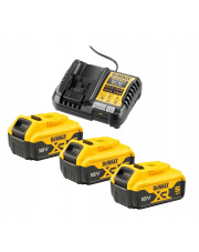 DEWALT ZESTAW ŁADOWARKA DCB1104 + 3x AKUMULATOR 5.0AH DCB1104P3Q outlet