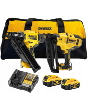 DEWALT ZESTAW COMBO 18V GWOŹDZIARKA DCN930 + DCN660 + 2x5Ah TORBA DCK246P2